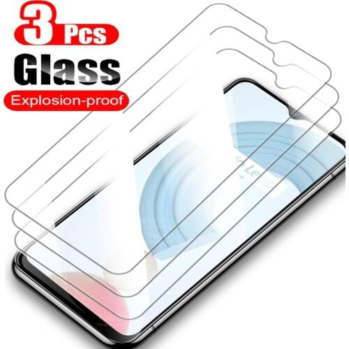 3Pcs Protective Glass Cover Tempered Glass Film For Oppo Realme C21 Screen Protector For Realme C 21 6.5'' Protection Film Cover