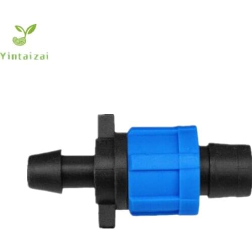 30PCS Starter Barb x 5/8" Tape Swivel Drip Tape Barb Connectors Greenhouse Watering Micro Irrigation Drip Fittings