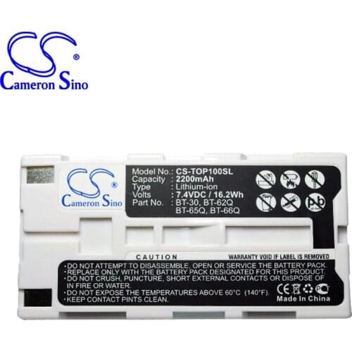 CameronSino for FUJI Electric systems for TOPCON FC100 FC-100 FC-120 FC-200 FC2000 FC-2500 GPT-7000i GPT-7500 GTS-900 battery