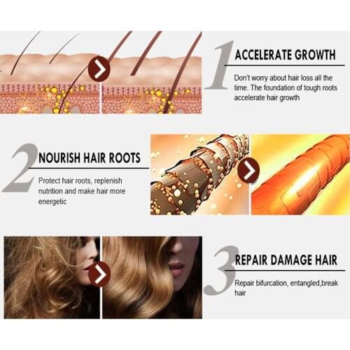 Hair Care Hair Growth Essential Oils Essence Original Hair Serum Authentic Dense Beauty Care Liquid Loss Health 100% Hair G J3H0