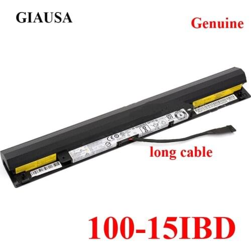 GIAUSA new long cable L15S4E01 L15L4A01 L15M4A01 L15S4A01 Battery For Lenovo Ideapad 100 V4400 80QQ TianYi 100-15IBD