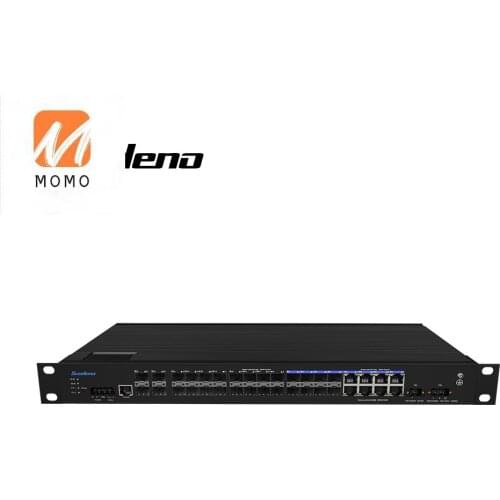 CLASS A 4 *10 G +8 Gigabit Combo Port +16 Optical Fiber Ports OEM Industrial Network Managed PoE Switch