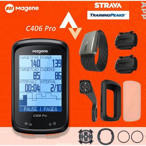 Magene C406 Bike Computer Waterproof GPS Wireless Smart Mountain Road Bicycle Monito Stopwatchring Cycling Data APP