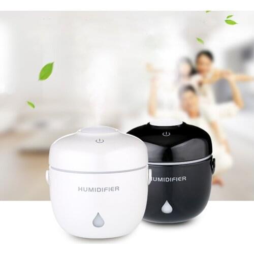 NANUM USB Rice Cooker Humidifier Night Light Ultrasonic Aroma Essential Oil Diffuser Mini Household Aromatherapy Air Purifier