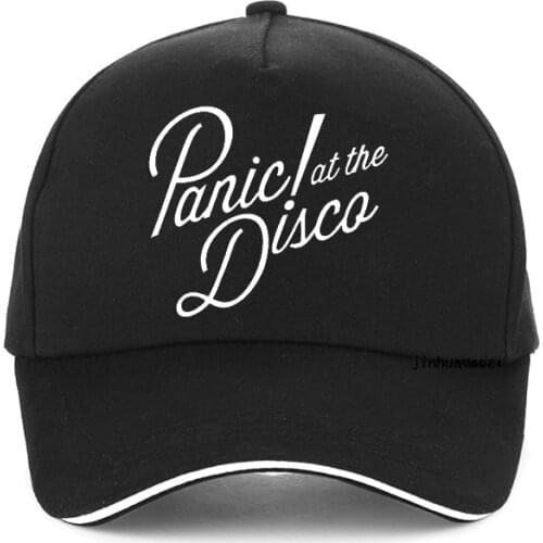 Panic! At The Disco PATD Death of The Bachelor Black Unisex Baseball cap Summer fashion American Rock Band snapback hat