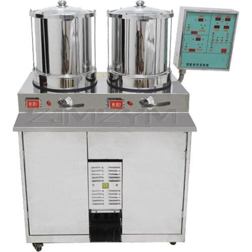 20L*2 Fully automatic two-cylinder decocting packaging machine 8 bags/min 50-250ml Chinese herbal medicine boiling machine 220V