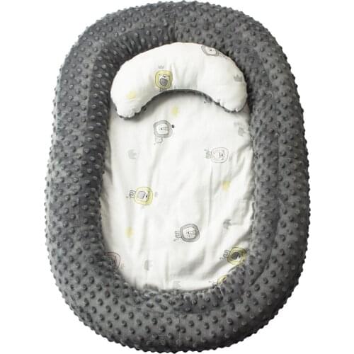 Portable Baby Nest Bed for Sleeper Infant Travel Cradle Bassinet Newborn Playpen Crib