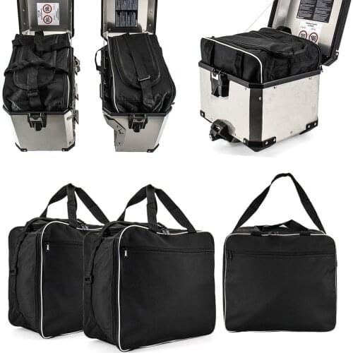 R1200GS R1250GS LC ADV Motorcycle Bag Saddle Inner Bags PVC luggage bags For BMW R1200GS LC Adv R1200 GS F800GS Adventure ADV