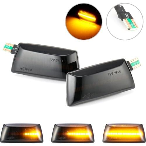 2pcs Dynamic led Turn Signal Light Sequential Blinker for Chevrolet Cruze For OPEL Astra H Zafira B Corsa D Insignia A Meriva B