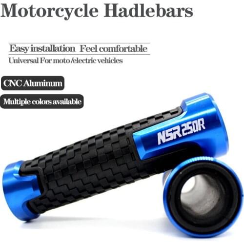 7/8 "22mm Universal Motorcycle Handle Handlebar Hand Bar Grip For HONDA NSR250 R NSR 250R 1994 1995 1996 1997 1998 1994-1998