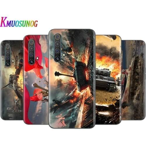 World Of Tanks For OPPO A73 2020 Find X2 Lite K5 K3K1 R17 RX17 R15 R9S F17 F15 F11 F9 F7 Transparent Phone Case