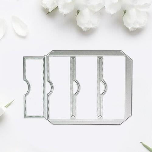 X7AB Envelopes Metal Cutting Dies Stencil DIY Scrapbooking Album Paper Card Template