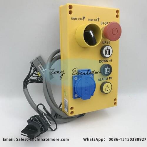 1pcs Elevator car top inspection switch box 57635402 for schindler parts