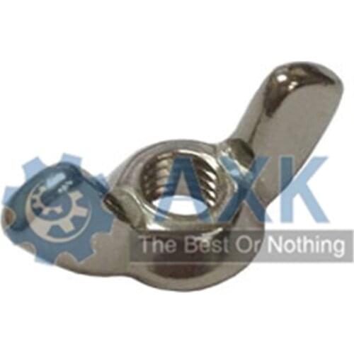 10Pcs DIN315 M3 M4 M5 M6 M8 M10 Galvanized Hand Tighten Nut Butterfly Nut Ingot Wing Nuts