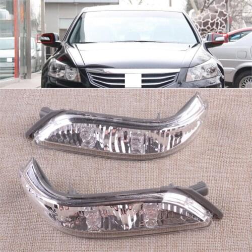 34350-SJA-G02 1 Pair Side LED Rear View Mirror Turn Signal Light Lamp Fit for Honda Accord CP1/CP2/CP3 Acura RL KB1/2 2008 2009