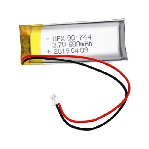 901744 3.7v 680mAh lithium polymer battery beauty instrument GPS locator