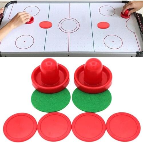 Air Hockey Accessories 76mm Batter Table Ice Hockey Table Hockey Game Pucks Accessories Entertaining Adult Set Putters Tabl