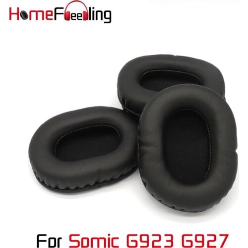 Homefeeling Ear Pads For Somic G923 G927 Earpads Round Universal Leahter Repalcement Parts Ear Cushions