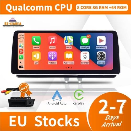 12.3"HD Touch Screen Car RADIO ANDROID 10 Car Player for BMW 3 series E90 318i 320i E91 E92 E93 Wifi bluetooth Idrive 4G SIM