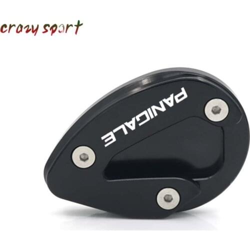2020 Side Stand Extension Support Pad Plate For DUCATI 899 1199 1299 V2 PANIGALE 1299PANIGALE 899PANIGALE Enlarger Support Plate