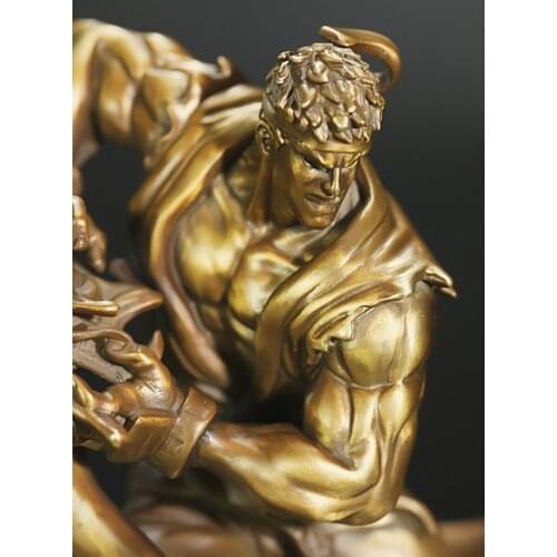 Fighting Kombat Long Cast Copper Crafts Figure