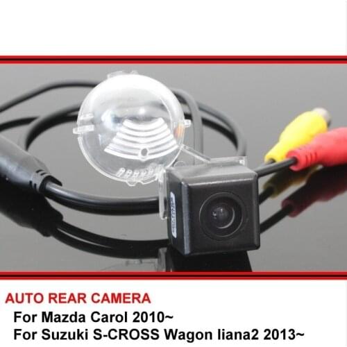 For Mazda Carol For Suzuki S-CROSS Wagon liana2 2010~2017 Car Waterproof Night Vision Rear View Reversing Backup Rearview Camera