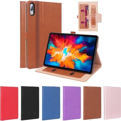 For Lenovo Tab P11 Case 11 11.5" TB-J606F TB-J706F PU Leather Tablet Cover For Lenovo P11 Pro Case Rose Gold P 11 P11 Pro Cases