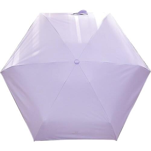 Travel Umbrella Mini Portable Lightweight Compact Parasol Windproof Compact Folding Umbrella for Sun