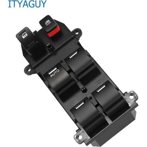Left Front Side Power Window Switch Electric Master Window Control Fit For Honda CR-V 2.4L 2007-2011 35750-SWA-K01 35750SWAK01