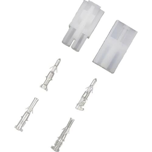 Latching Connector Electronic Plug Terminals 2-Pin 2-way 2.8mm Male/Female
