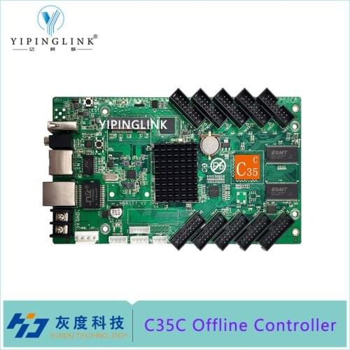 Huidu C35C WIFI Card Full Color LED Display WIFI Controller Asynchronous Offline LED Screen Controller Card