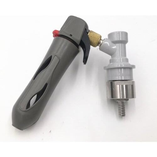 Co2 Keg Charger kit with Stainless Carbonation Cap & ball lock home brewing Co2 Injector Draft Beer