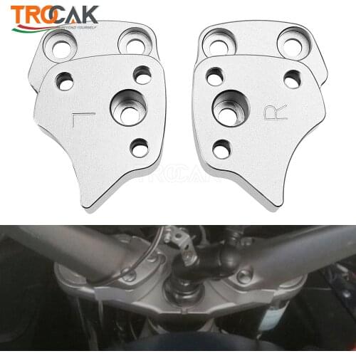 25mm Handlebar Risers Motorcycle Handle Bar Risers Height Up Adapters Clamp for Yamaha FJR1300 FJR 1300 2001 2002 2003 2004 2005