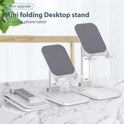 Metal Desktop Tablet Holder Table Foldable Adjustable Universal Mobile Phone Tablet Stand Desktop Holder Suitable for SmartPhone