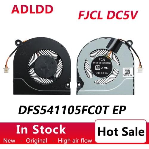 New original CPU GPU cooling fan For Acer Shadow Knight 3 Nitro AN515-51 52 G A717 N17C1 for DFS541105FCOT FJCL DC 5V 0.5A