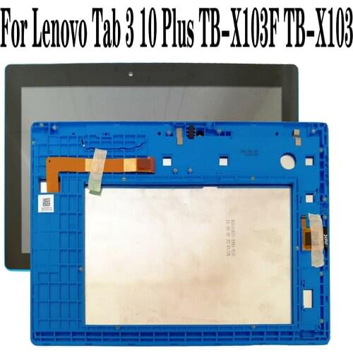 Original For Lenovo Tab 3 10 Plus TB-X103F TB-X103 X103 LCD Display Touch Screen