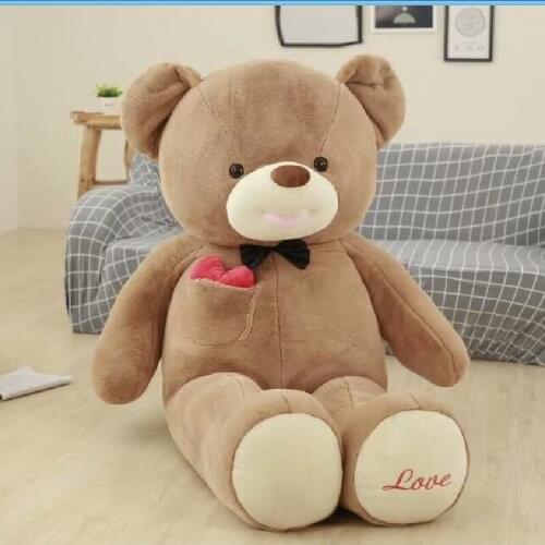 Love teddy bear 80cm Big Size Plush toys Stuffed Animals Children toys Birthday gifts kids Gift for girlfriend Teddy bear toys