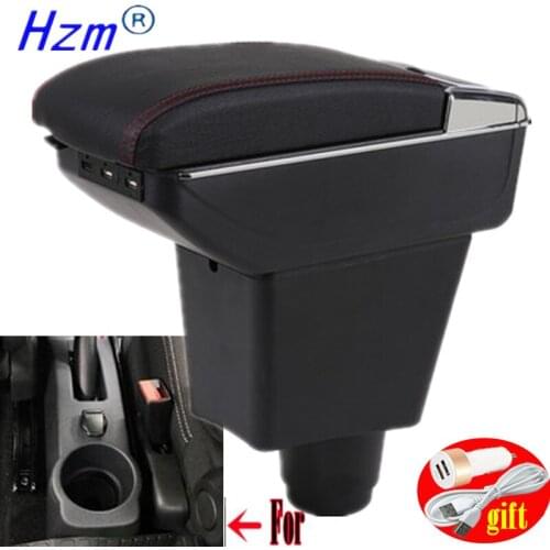 For Dacia Sandero armrest box For Dacia Sandero Car Armrest box Interior special Retrofit parts Center Storage box