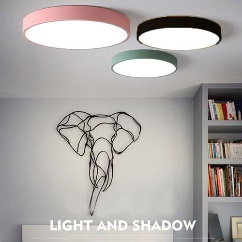 Ceiling Lamp For Foyer Bedroom LED Modern Acryl Alloy Round 5cm Super Thin LED Lamp LED Light Ceiling Lights LED Ceiling Light