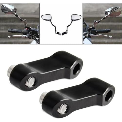 Rear View Mirrors Extension Riser Adapter 10x1.25MM Extender Bolts For KTM Duke 125 200 390 690 1190 Adventure 990 Super Motto
