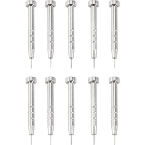 Replacement Tips Refill for Watch Band Link Remover Pin Punch Tool Kit for Watch Band Tool Pressure Pin Punch 10Pcs