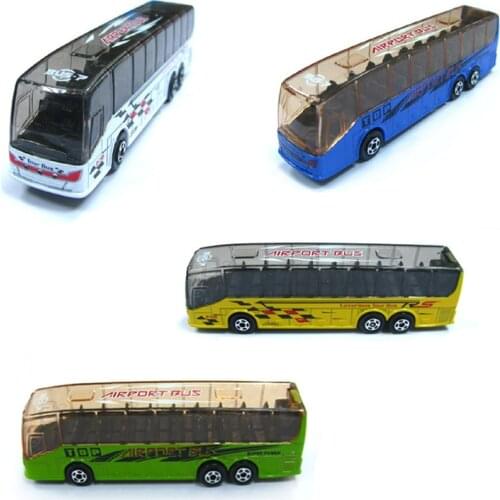 1Pcs Metal MODEL DIE CAST 208 AIR PORT BUS Classic Toys for Children Boys Kids Day Gift