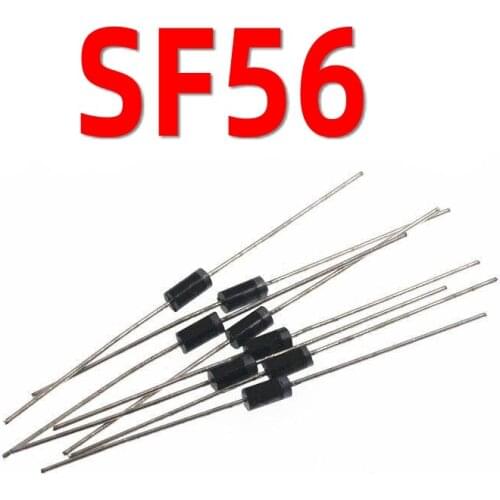 20pcs/lot SF56 5A600V DO-27 SRD