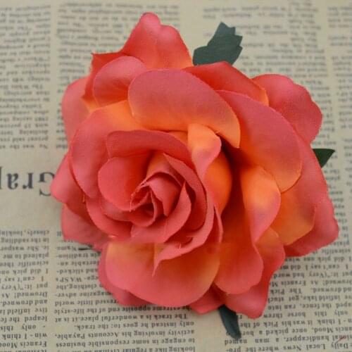 500 PCS artificial flowers roses silk flower headdress DIY home decoration flower floral hat bag