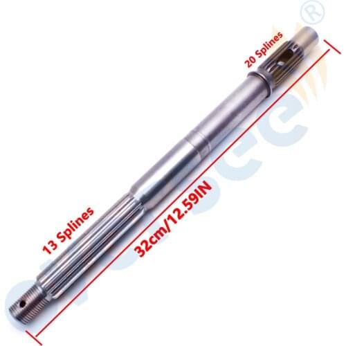 63D-45611 Propeller Shaft For Yamaha 4 Stroke Outboard Motor F40 F50 F60 4T Hidea Parsun 40-60HP 63D-45611-00