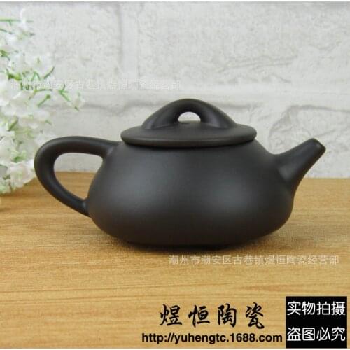 Promotion authentic yixing teapot kung fu tea set Purple clay tea pot handmade kettle 120ml Chinese tea ceremony free shopping