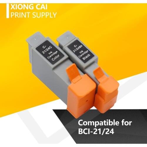 For Canon Compatible BCI-21 24 Inkjet Cartridges Canon PIXMA iP1000 iP1500 iP2000 MP110 MP130 i250 i255 i320 i350 Printer Ink
