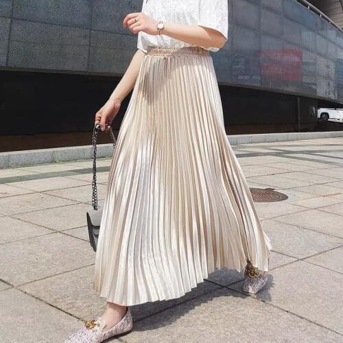 Chun feng Women's Pleated Skirts