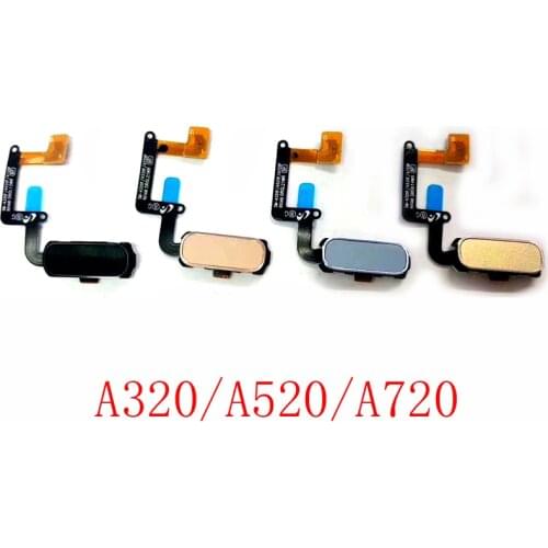 For Samsung Galaxy A3 A320 / A5 A520 / A7 (2017) A720 Touch ID Fingerprint Sensor Flex Home Menu Button Flex Cable