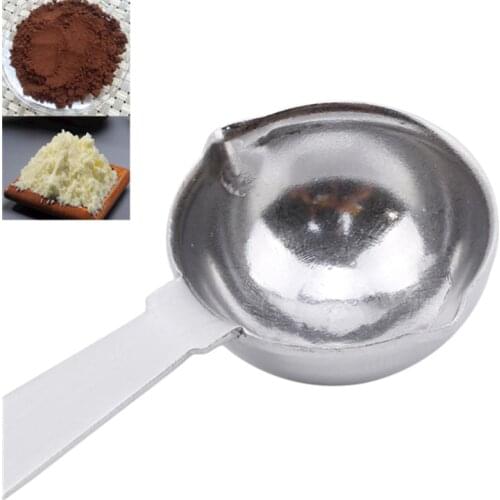 Hot Sale 5 ML Coffee Scoop Thicken Stainless Steel Tablespoon Measuring Spoons Tablespoon for Fruit Powder Dried Milk Bakeware